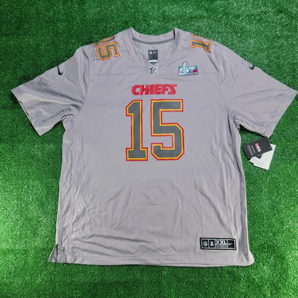 Nike Patrick Mahomes Kansas City Chiefs Super Bowl LVII Atmosphere Jersey Sz XXL